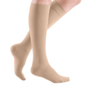 mediven elegance CCL1 AD Kompressionsstrümpfe kurz (34-38 cm) mit Trikotabschlussrand