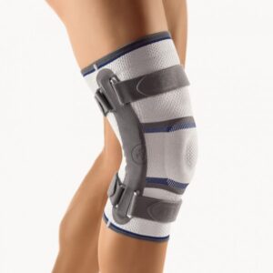 BORT Kniebandage mit einstellbarem Gelenk silber