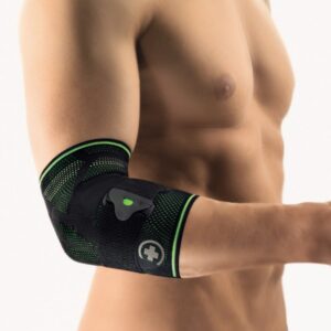 Bort EpiBasic Sport Ellenbogenbandage, schwarz-grün