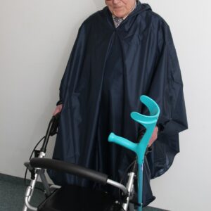 Regenponcho für Rollator