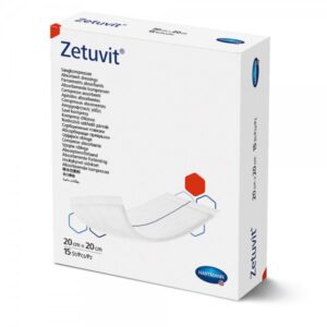 Hartmann Zetuvit steril Saugkompressen 20x20cm (1x15 Stk.)