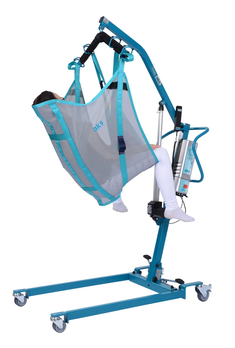 komfortbadegurt aks mit integrierter kopfst tze f r patientenlifter