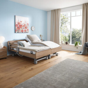 Burmeier Pflegedoppelbett Regia Easy-Switch Partner