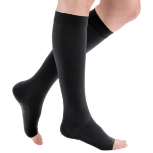 mediven comfort CCL2 AD Kompressionsstrümpfe kurz (34-38 cm) o. Fußspitze Trikotabschlussrand