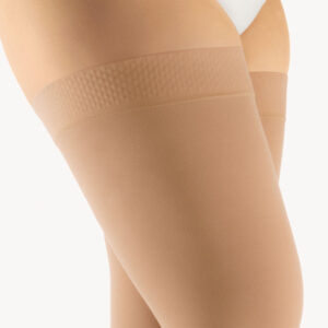 BORT AktiVen® Extra CCL2 AG Schenkelstrümpfe kurz offene Fußspitze mit Noppenhaftband