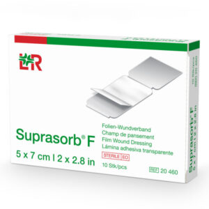 L&R Suprasorb F Folien-Wundverband steril 5x7 cm (10 Stk.)