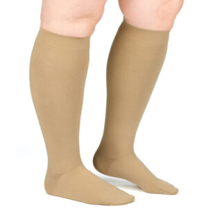 Compressana Free extra kurz CCL2 Kompressionsstrümpfe mit Noppenhaftband