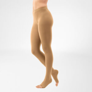 Bauerfeind VenoTrain soft AT CCL2 Kompressionsstrumpfhose offene Fußspitze