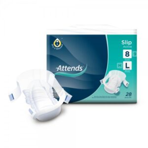 Attends Slip Active 8 Large (1x28 Stk.)