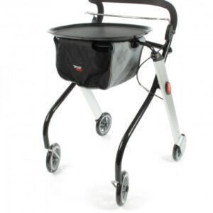 Trust Care Indoor Rollator Let's Go silber schwarz