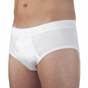 Suprima Herren Slip body guard light weiß - integrierte Saugeinlage