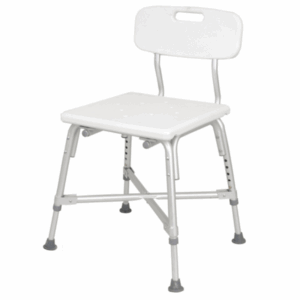 Drive medical Duschstuhl mit Rückenlehne XXL DS 250 bis 250 kg