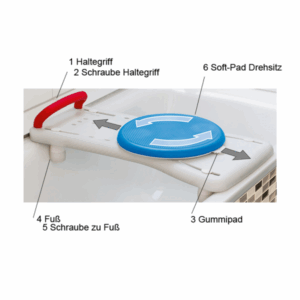 Ersatzteile Russka Badebrett "Deluxe"