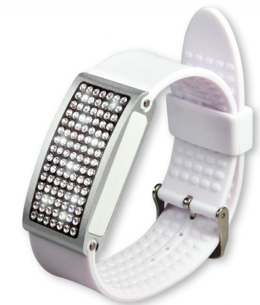 Aquaband Swarovski weiss 1