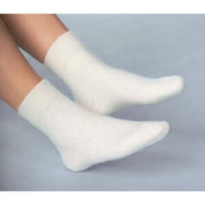 Medima® Wärmesocke weiß mollige Wärme Verleiht kalten Füßen wohlige Wärme
