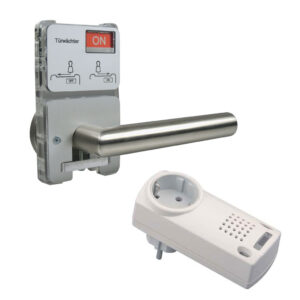 Eldat Funk-Pflegeruf mit Türwächter und Steckdosenempfänger, bis 150 m