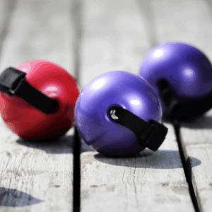 Sissel Fitness Toning Ball 2er-Set die flexible Alternative zu Gewichtsmanschetten