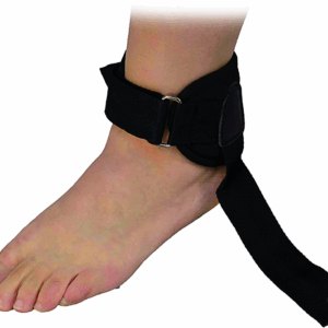 Fussfix Fußfixierung mit Klettverschluss, stabile und bequeme Fußfixierung,  Klettverschluss mit Verstellschlaufe