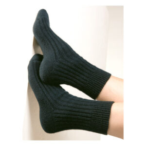 Medima® Kuscheldinger 67% Wolle 13% Angora schwarz Verleiht kalten Füßen wohlige Wärme