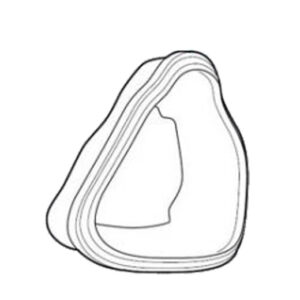 (AV) Maskenwulst Maskenkissen für JOYCE GEL CPAP Nasenmaske von Löwenstein Medical