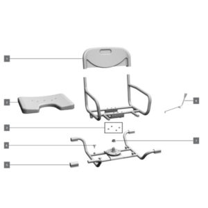 Ersatzteile für Dietz Bano Badewannensitz