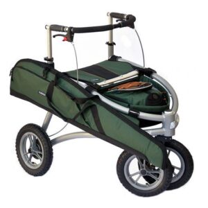 Veloped Jagd 14er L Trionic (Körpergröße 185-210cm Griffhöhe 84-104cm) grün/schwarz/orange Rollator