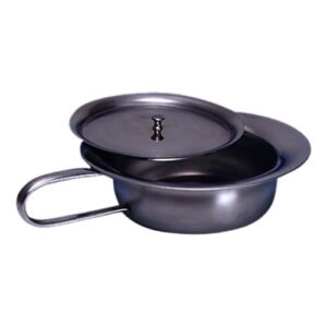 Steckbecken aus Edelstahl