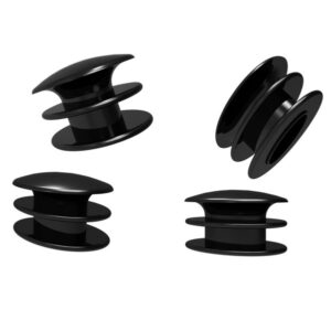 Ersatzkappen für INDESmed Gehstützen und Gehstöcke (1x4 Stück)