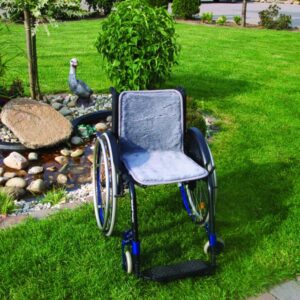 Orgaterm Polyfell-Sitzauflage durchgehend