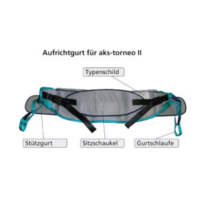 AKS Aufrichtgurt mit Brustschlaufe und Sitzschaukel, für AKS Aufstehlifter Torneo II + Torneo Compact