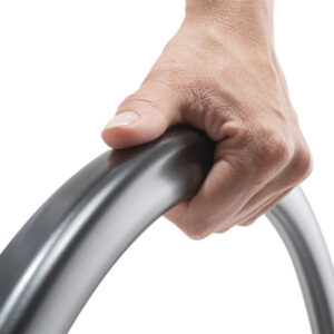 Greifreifen Carbolife Curve L, L-Profil-Form mit maximaler Grifffläche für Hand & Daumen, für Alber e-motion M25 (nur Bestellung als Aufpreis zusammen mit neuem E-Motion möglich)