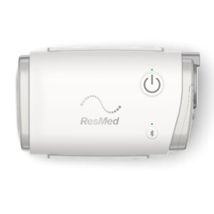 Resmed AirMini AutoSet mobiles Therapiegerät mit Netzteil und Transportbeutel, AirMini APAP und CPAP Reisegerät (ohne Schlauch & ohne Maske) (#11175)