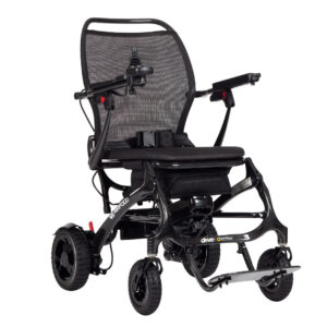 Airfold Carbon Falt-Elektrorollstuhl, der leichte Begleiter in kompakter Form, 18,5kg inkl. Akku, 20Ah Akku, bis 115kg