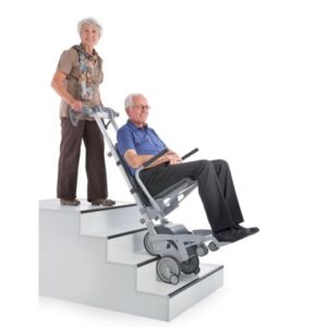 Alber Scalacombi S36 Treppensteiger, Alber iQ Scalamobil-Konzept mit fester Sitzeinheit, fertig vormontiert & fahrbereit, bis 140 kg, bis 20cm Steighöhe  Auslaufmodell, neu S46