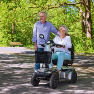 MovingStar Scooter SC 150 Elektromobil, 6 km/h, für die Mitnahme im ÖPNV geeignet, 500W Motor, 36 Ah Akku, bis 136kg