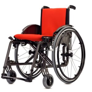 Bischoff & Bischoff BX 11 Adaptivrollstuhl, faltbar, Anpassrücken, wahlweise Beinstützen fest/abschwenkbar, bis 135 kg