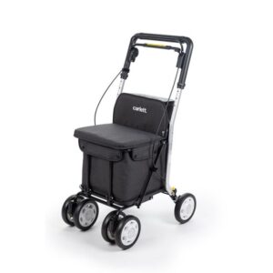 Carlett Einkaufstrolley, 55x47x86 cm, 125kg belastbar, 5,2kg Gewicht, 29 Liter Einkaufstasche