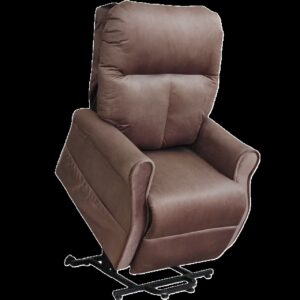 Aufstehsessel Deluxe, 2-motorig, mit Wärme, mit verschiedenen Massagefunktionen (Vibrations- Nacken- und Shiatsu-Massage) mit Aufstehfunktion, mit Liegefunktion, bis 170kg