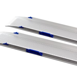 Feal PerfoLight Rampe starr 106cm, weite Ausführung 27cm breite Lauffläche, Stufen bis 20cm, bis 400kg (#1017)