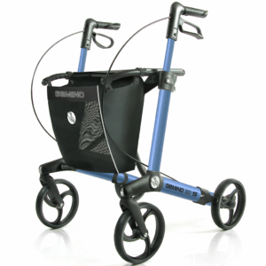 AV Sunrise Medcial Gemino Rollator 30 S safir blue, Leichtgewichtrollator, für Kinder und besonders kleine Menschen