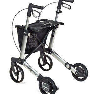 Sunrise Medical Gemino 30 (M) SpeedControl Rollator mit Fliehkraftbremse, bremst automatisch bei Erhöhung der Gehgeschwindigkeit