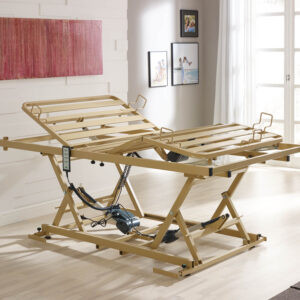 Burmeier Lippe 140, Schwerlast-Einlegerahmen, Größe 140x200cm, XL-Einlegerahmen bis 250kg Arbeitslast (Patientengewicht bis 210kg)