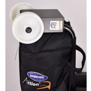 MPB Rollstuhlverladehilfe für Faltrollstühle, einfach zum aufschieben auf die zusammengedrückten Schiebegriffe