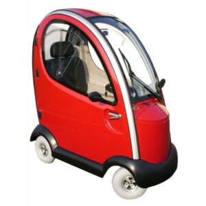 Trendmobil Mars Elektromobil, ein Seniorenmobil mit geschlossener Kabine und abschließbaren Türen