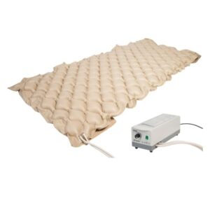 Wechseldrucksystem ARIA B01 komplett, inkl. Wechseldruckmatratze + Kompressorpumpe P05, zur Dekubitusprophylaxe, 90x200cm, 6cm hoch, bis 130kg