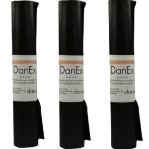 Hygienebeutel, schwarz, 3 x 60 Stück je Rolle, Entsorgungsbeutel Stoma