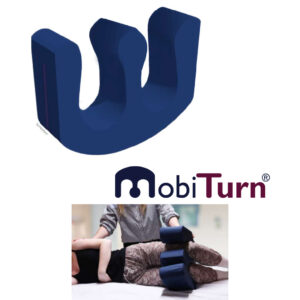 Posimed MobiTurn, die Original Umlager- und Wendehilfe für immobile Patienten, Ultraschall verschweißte Nähte, Patienten Wendekissen W-Form