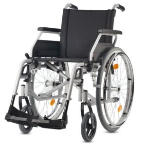 Bischoff & Bischoff Pyro Start Leichtgewichtsrollstuhl, Markenrollstuhl mit hohem Qualitätsstandard, bis 125 kg