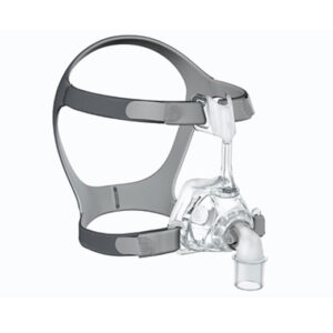 Resmed Mirage-FX Wide CPAP-Nasenmaske mit Kopfband, doppelwandiges Spring Air-Maskenkissen, weite Ausführung