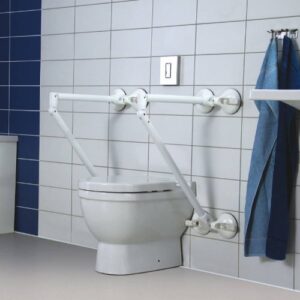 Roth Mobeli QuattroPower Stütz, HMV, Stützgriff für mobilen und festen Halt ohne Schrauben, wahlweise mit Griffhorn, Handgrifflänge 39cm, bis 80kg, per Stück